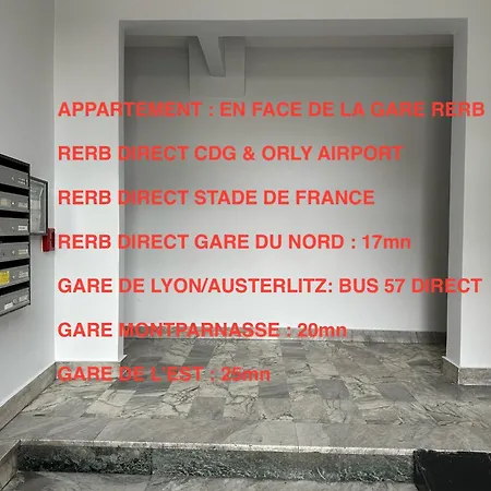 Cosy Studio-proche Paris-maison Des Examens Apartament *