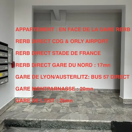 Cosy Studio-proche Paris-maison Des Examens Apartament *